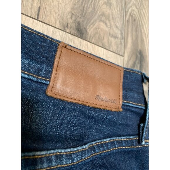 Madewell 9" High-Rise Skinny Stretch Jeans 28P Dark Wash Denim - Picture 6 of 6